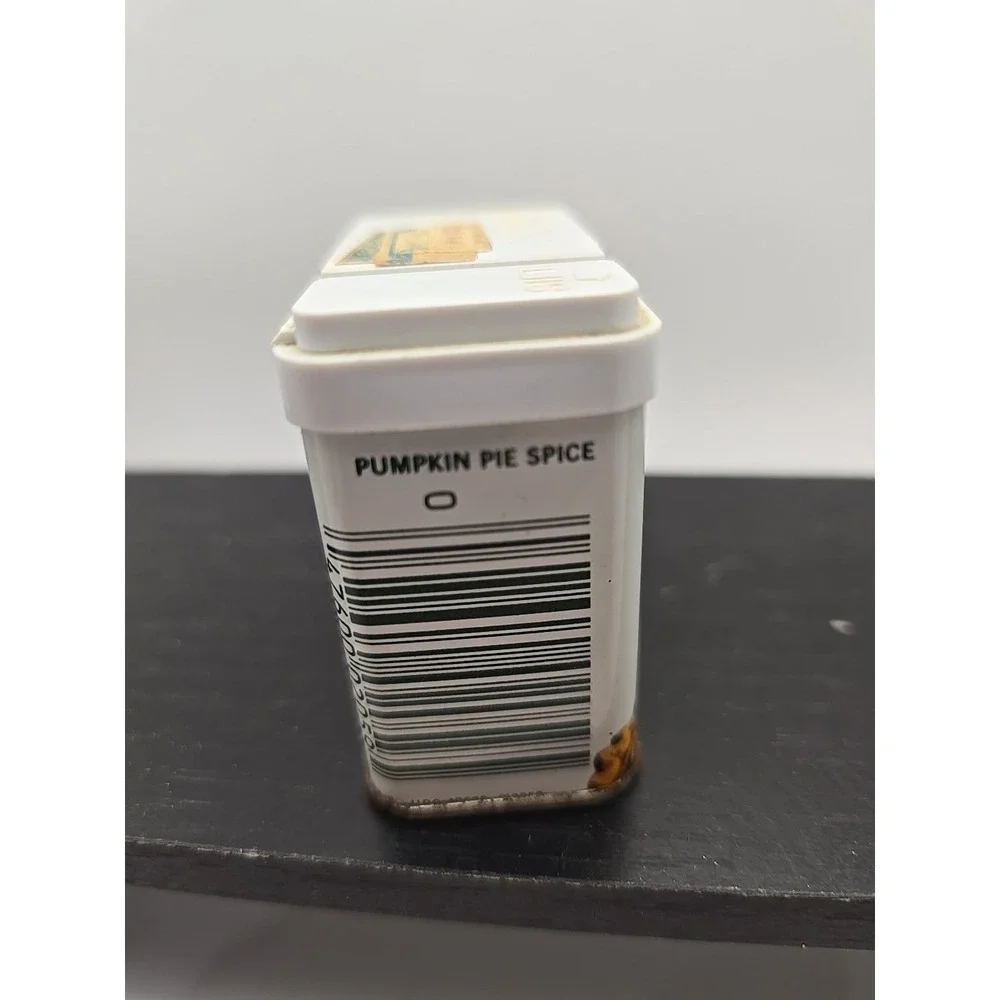 Vintage‎ Durkee's Pumpkin Pie Spice Advertising Tin